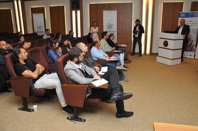 Avrupa İşletmeler Ağı Karadeniz Konsorsiyumu Koordinatörü Samsun Ticaret ve Sanayi Odası ev sahipliğinde Dış Ticaret Bilgilendirme Semineri