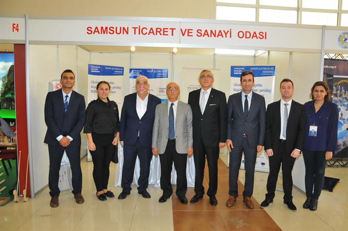Avrupa İşletmeler Ağı-Karadeniz Samsun Tarım, Hayvancılık ve Teknolojileri Fuarı’ nda stant açtı