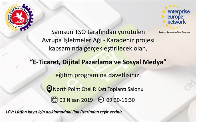 E-Ticaret, Dijital Pazarlama ve Sosyal Medya Eğitimi