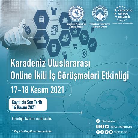 Karadeniz Uluslararası Online Eşleştirme Etkinliği