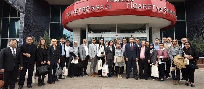 Trabzon - Asya Arasında İş Birliği Köprüsü Kuruldu